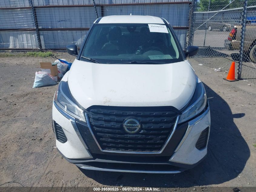 2021 Nissan Kicks S Xtronic Cvt VIN: 3N1CP5BV0ML496251 Lot: 39590525