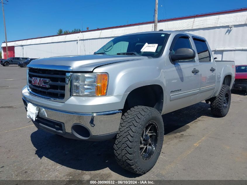 2010 GMC Sierra 1500 Sle VIN: 3GTRKVE34AG112802 Lot: 39590532