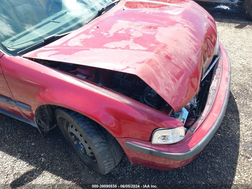 1991 Honda Accord Lx/Ex VIN: JHMCB7654MC048588 Lot: 39590535