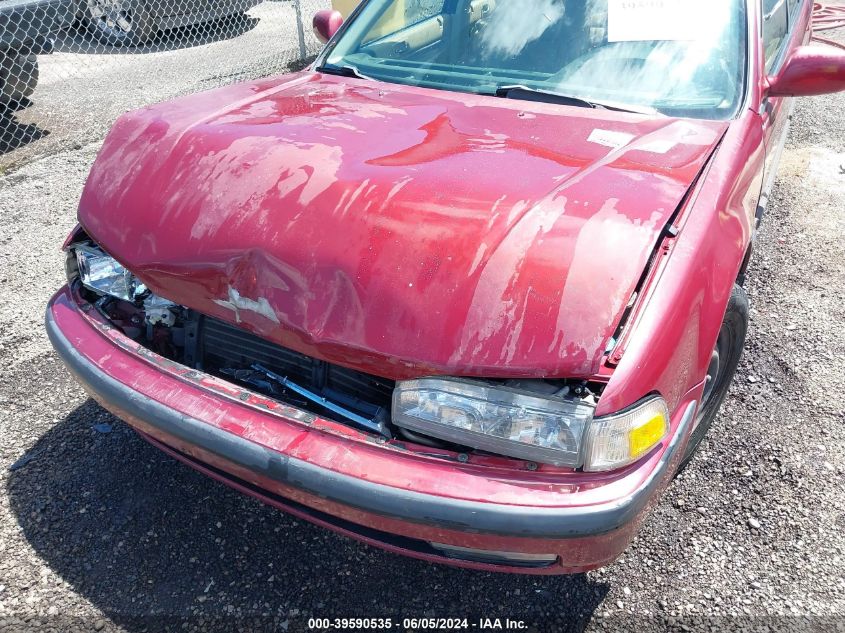 1991 Honda Accord Lx/Ex VIN: JHMCB7654MC048588 Lot: 39590535