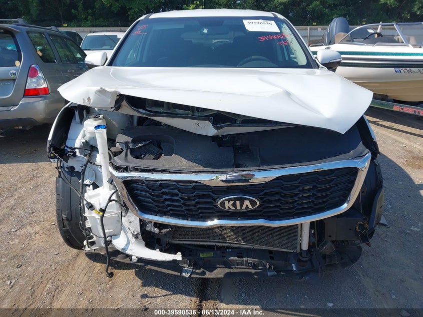 2020 Kia Sorento 2.4L L VIN: 5XYPG4A35LG642836 Lot: 39590536