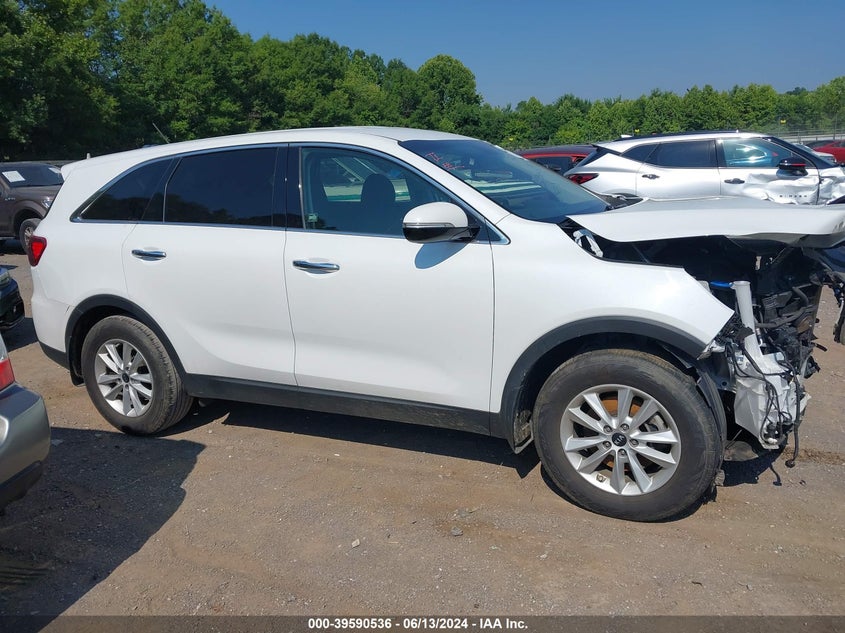 2020 Kia Sorento 2.4L L VIN: 5XYPG4A35LG642836 Lot: 39590536