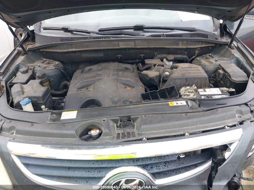 2012 Hyundai Veracruz Limited VIN: KM8NU4CC1CU189192 Lot: 39590540