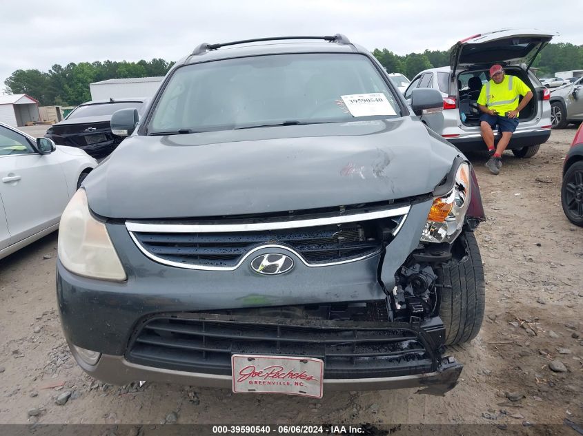2012 Hyundai Veracruz Limited VIN: KM8NU4CC1CU189192 Lot: 39590540