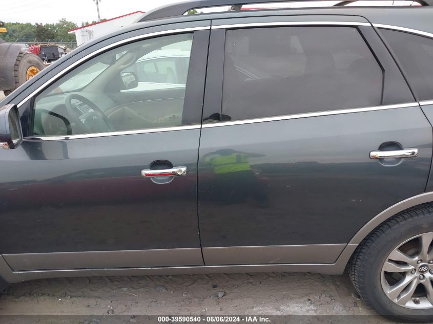 2012 Hyundai Veracruz Limited VIN: KM8NU4CC1CU189192 Lot: 39590540