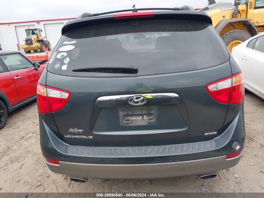 2012 Hyundai Veracruz Limited VIN: KM8NU4CC1CU189192 Lot: 39590540