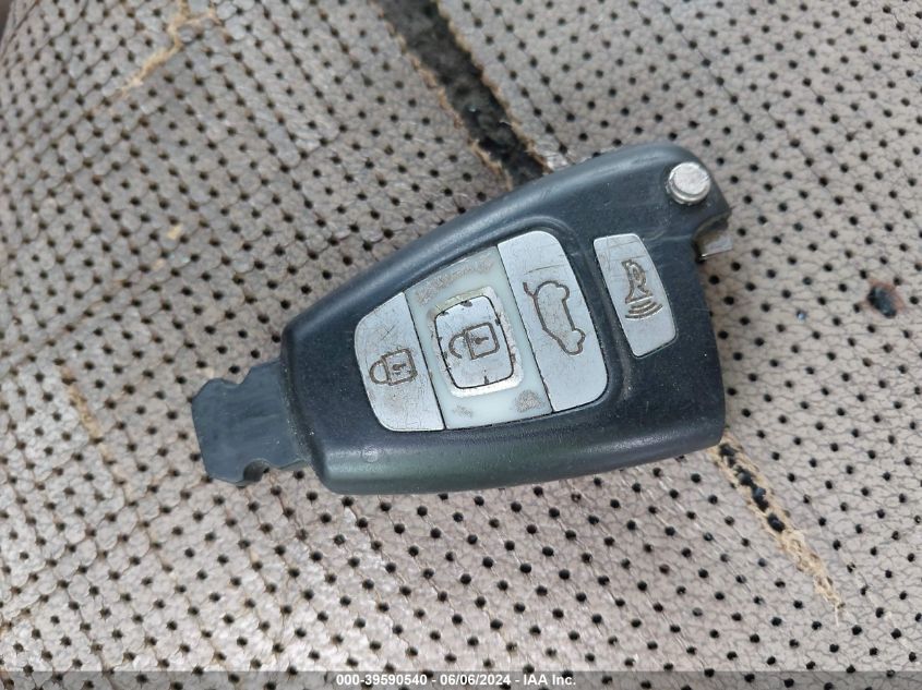 2012 Hyundai Veracruz Limited VIN: KM8NU4CC1CU189192 Lot: 39590540