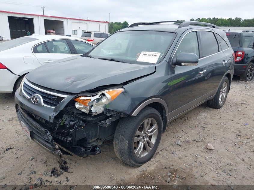 2012 Hyundai Veracruz Limited VIN: KM8NU4CC1CU189192 Lot: 39590540