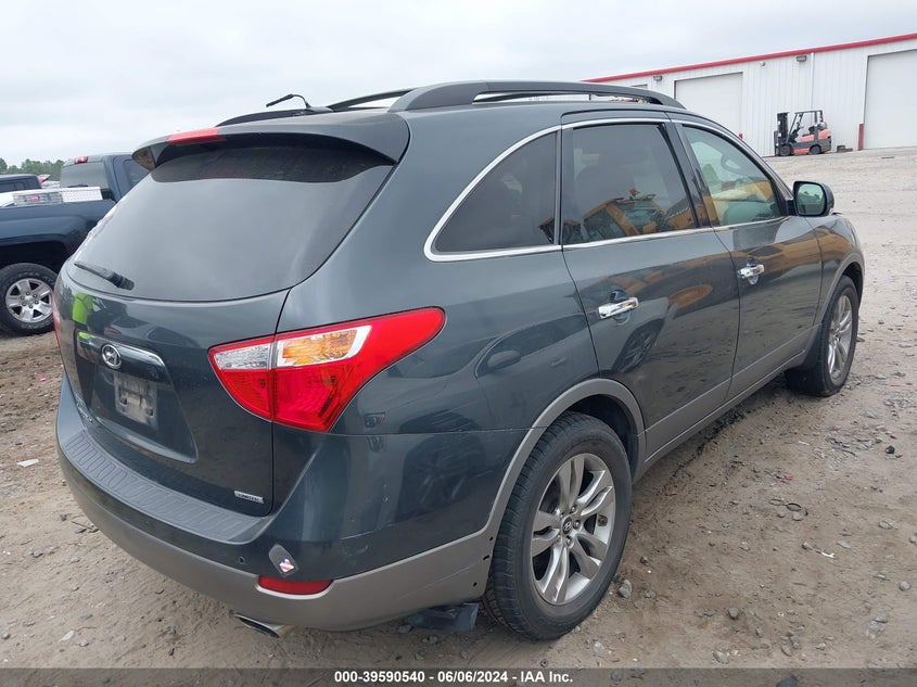 2012 Hyundai Veracruz Limited VIN: KM8NU4CC1CU189192 Lot: 39590540