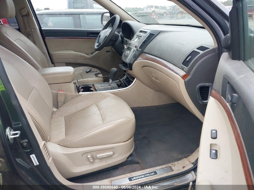 2012 Hyundai Veracruz Limited VIN: KM8NU4CC1CU189192 Lot: 39590540