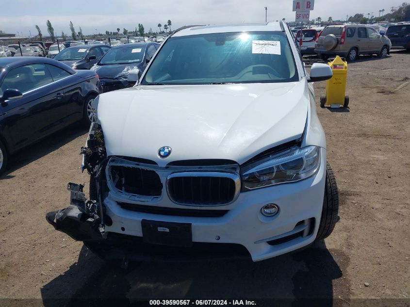 2015 BMW X5 Sdrive35I VIN: 5UXKR2C56F0H37246 Lot: 39590567