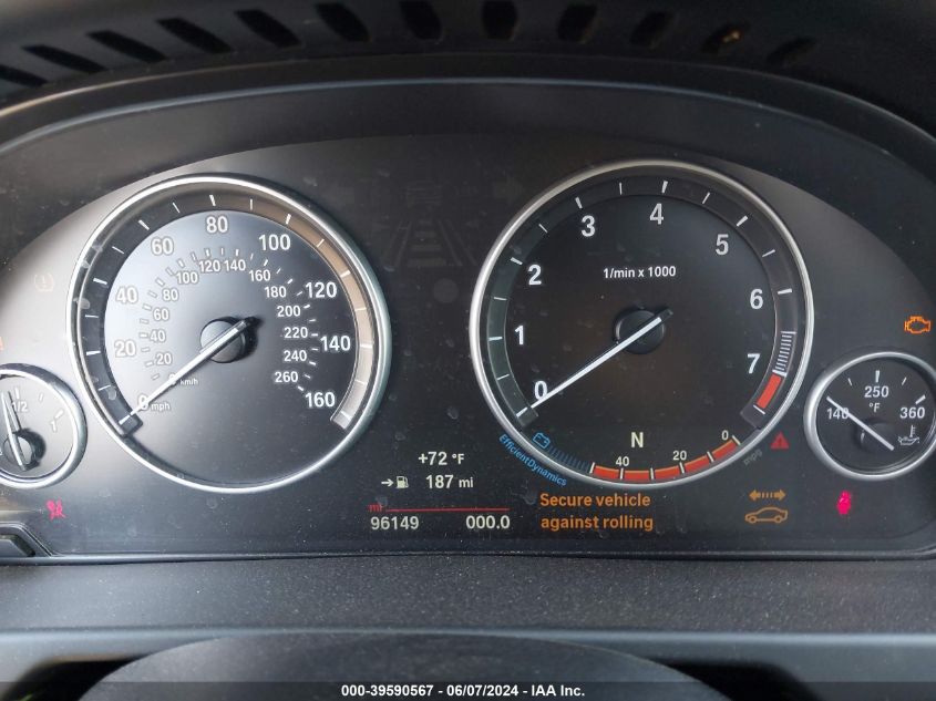 2015 BMW X5 Sdrive35I VIN: 5UXKR2C56F0H37246 Lot: 39590567