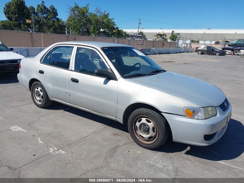 2002 Toyota Corolla Ce VIN: 1NXBR12EX2Z621721 Lot: 39590571