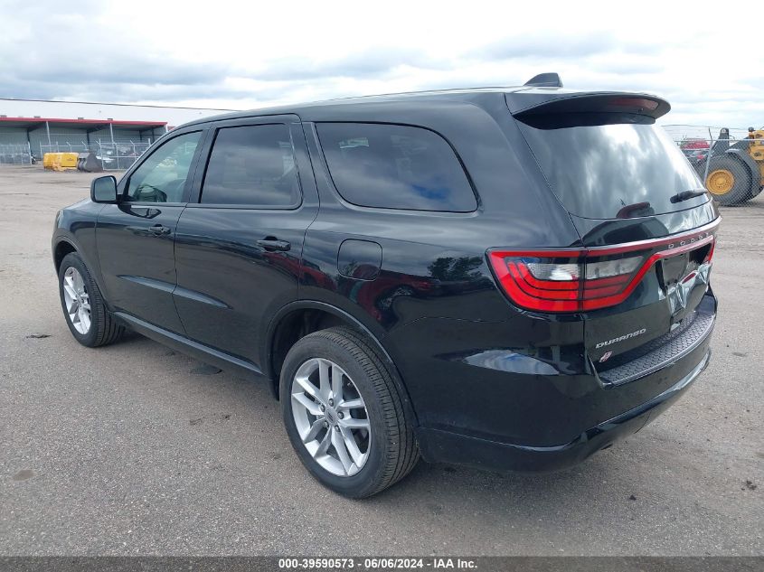 2023 Dodge Durango Gt Awd VIN: 1C4RDJDG2PC675513 Lot: 39590573