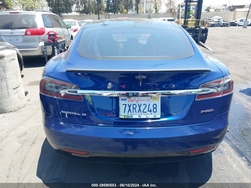 2017 Tesla Model S 100D/60D/75D/90D/P100D VIN: 5YJSA1E45HF170553 Lot: 39590583