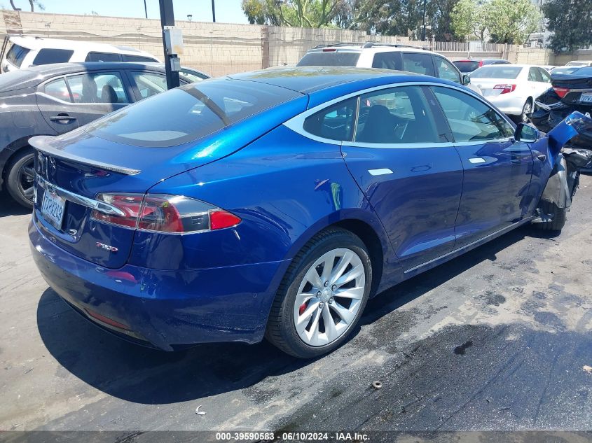 2017 Tesla Model S 100D/60D/75D/90D/P100D VIN: 5YJSA1E45HF170553 Lot: 39590583