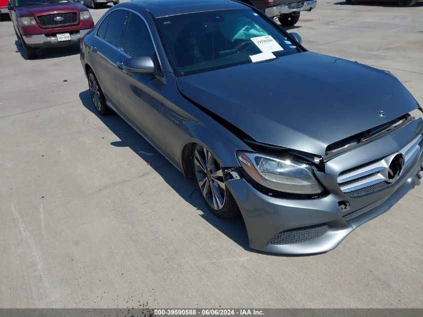 2018 Mercedes-Benz C 300 VIN: 55SWF4JB6JU255138 Lot: 39590588