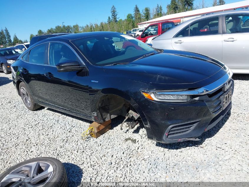 2019 Honda Insight Ex VIN: 19XZE4F51KE010016 Lot: 39590609