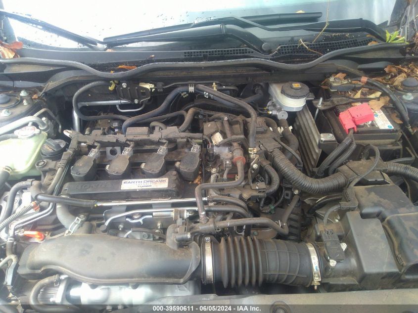 2018 Honda Civic Ex-T VIN: JHMFC1F37JX025607 Lot: 39590611