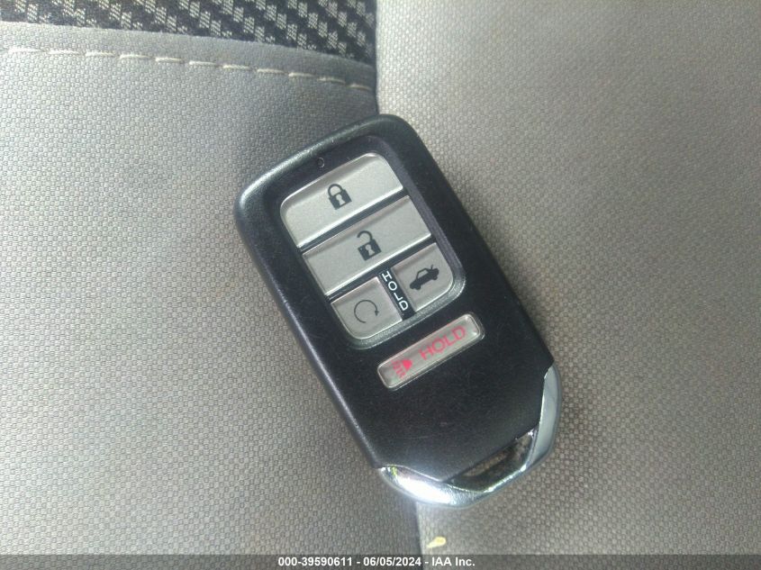 2018 Honda Civic Ex-T VIN: JHMFC1F37JX025607 Lot: 39590611