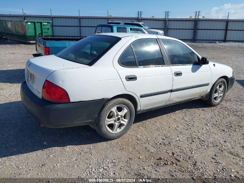 2004 Nissan Sentra 1.8S VIN: 3N1CB51D04L481465 Lot: 39590623