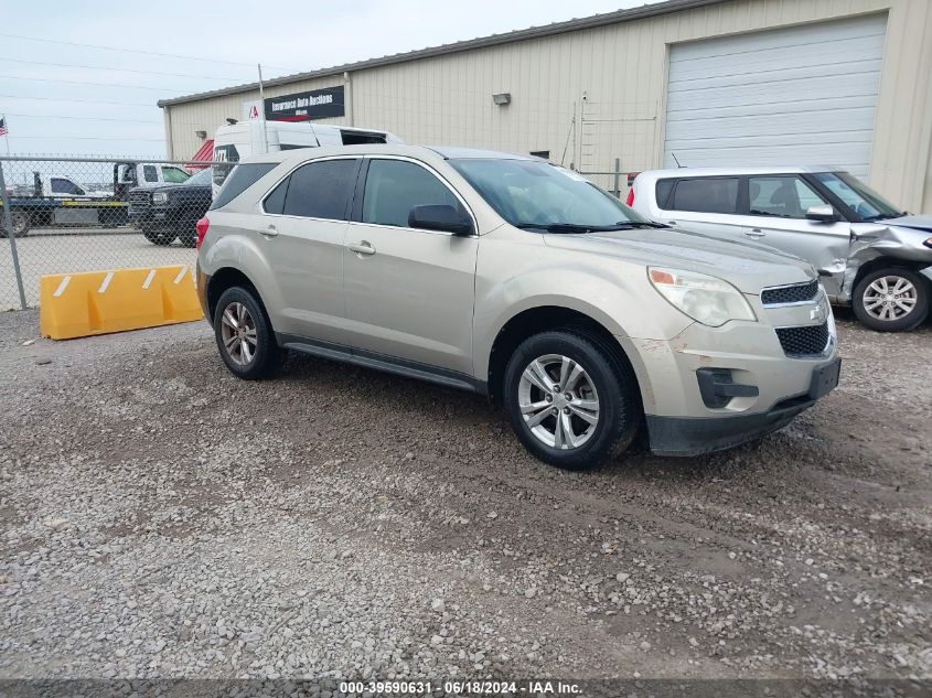 2012 Chevrolet Equinox Ls VIN: 2GNALBEK7C6168500 Lot: 39590631