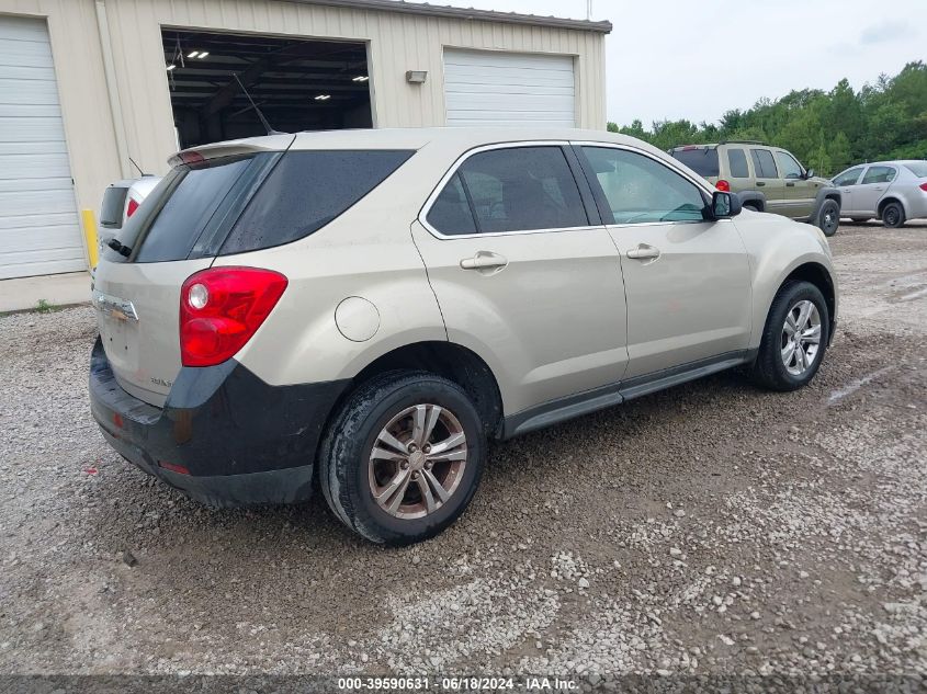 2012 Chevrolet Equinox Ls VIN: 2GNALBEK7C6168500 Lot: 39590631