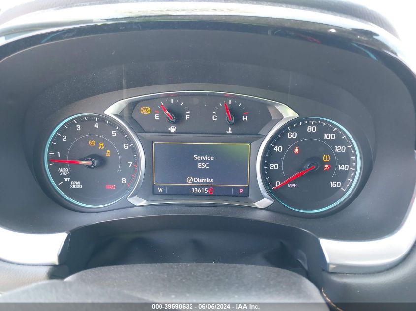 2021 Chevrolet Traverse Fwd Lt Cloth VIN: 1GNERGKWXMJ174493 Lot: 39590632