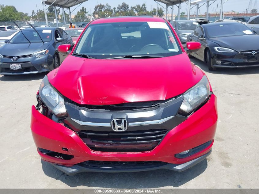 2016 Honda Hr-V Ex VIN: 3CZRU5H58GM752507 Lot: 39590633