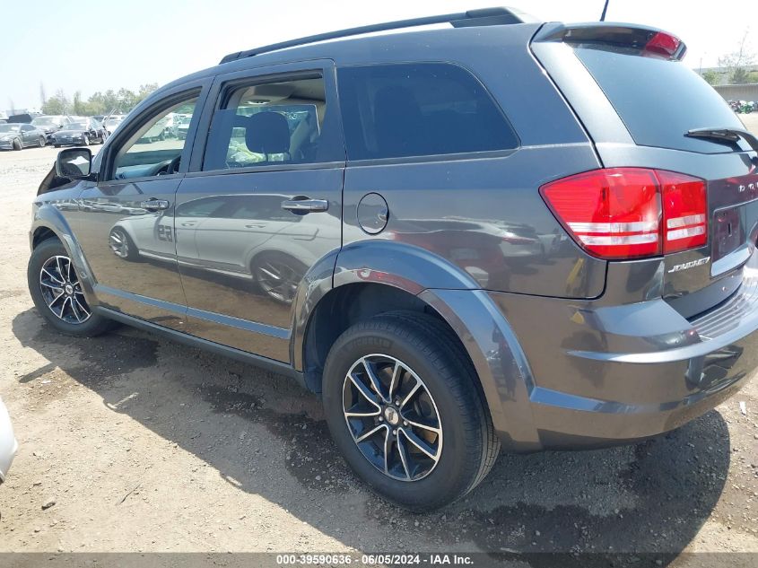 2018 Dodge Journey Se VIN: 3C4PDCAB7JT444002 Lot: 39590636