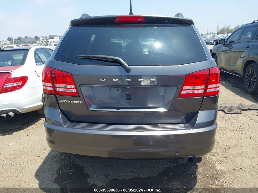 2018 Dodge Journey Se VIN: 3C4PDCAB7JT444002 Lot: 39590636