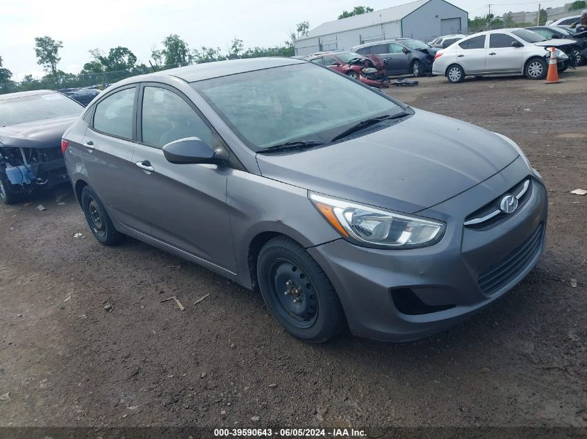 2015 Hyundai Accent Gls VIN: KMHCT4AE5FU833506 Lot: 39590643