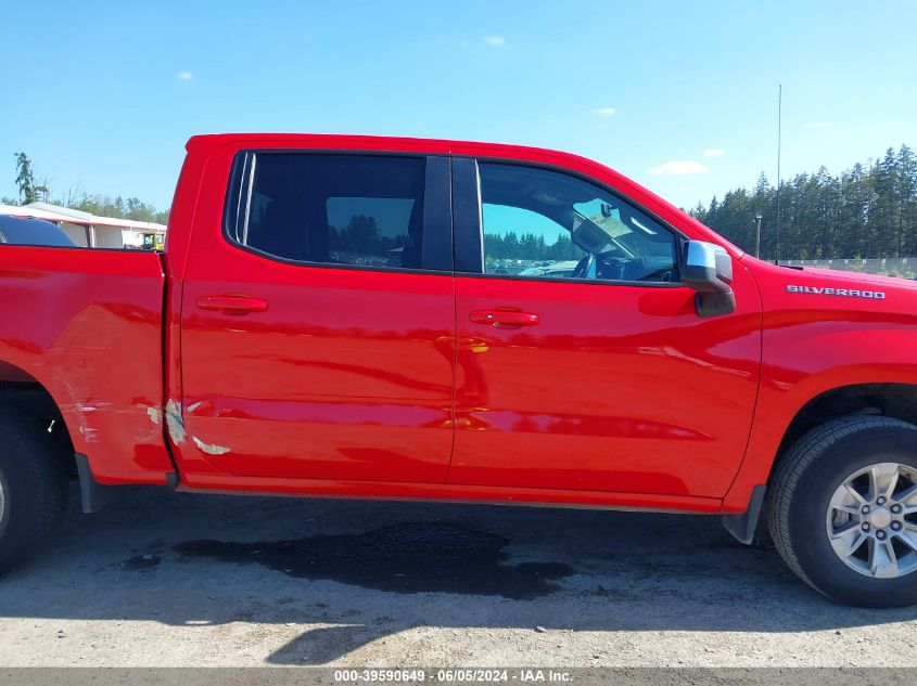 2021 Chevrolet Silverado 1500 4Wd Short Bed Lt VIN: 3GCUYDED0MG372338 Lot: 39590649