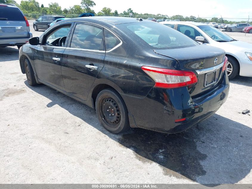 2015 Nissan Sentra S/Sv/Sr/Sl VIN: 3N1AB7APXFL690518 Lot: 39590691