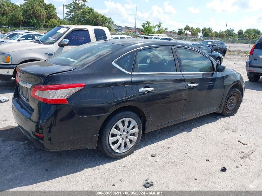 2015 Nissan Sentra S/Sv/Sr/Sl VIN: 3N1AB7APXFL690518 Lot: 39590691