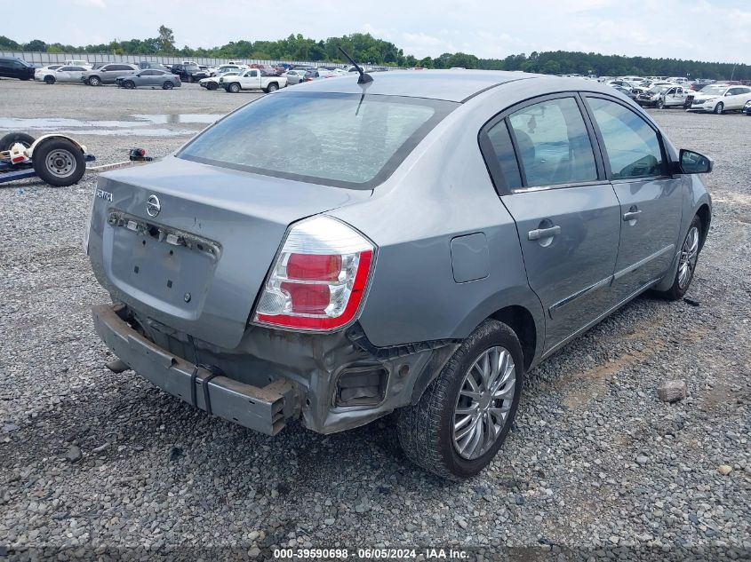 2010 Nissan Sentra 2.0S VIN: 3N1AB6AP9AL627011 Lot: 39590698