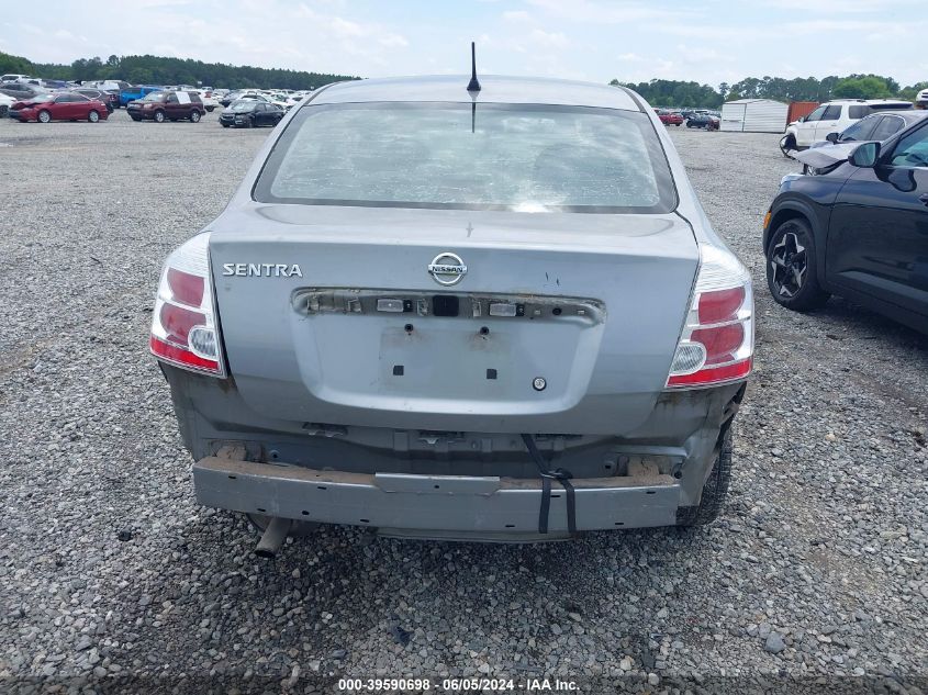 2010 Nissan Sentra 2.0S VIN: 3N1AB6AP9AL627011 Lot: 39590698