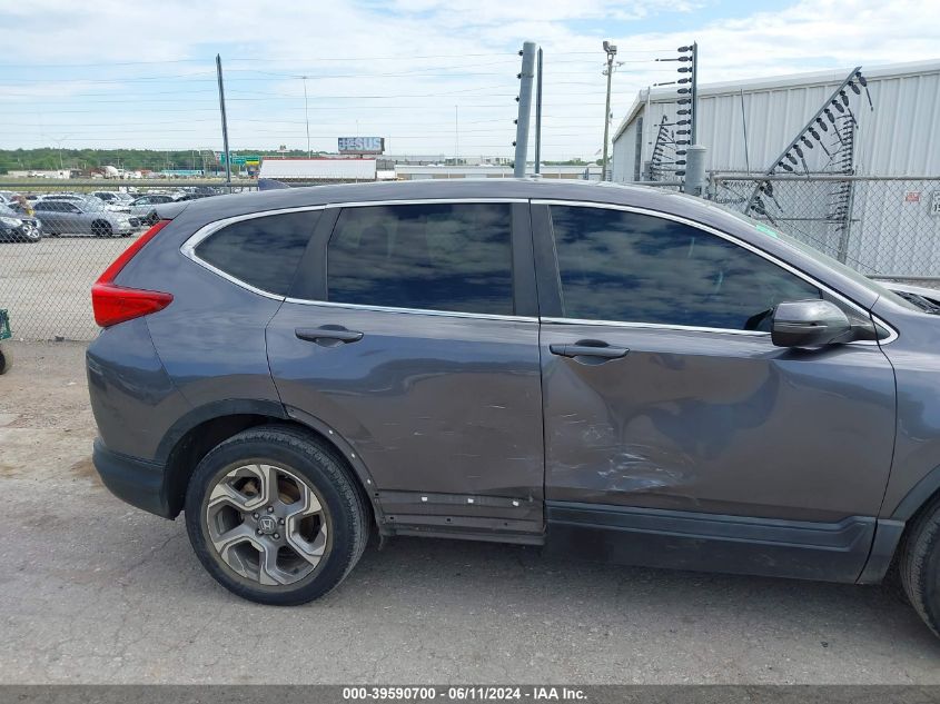 2019 Honda Cr-V Ex-L VIN: JHLRW2H87KX013093 Lot: 39590700