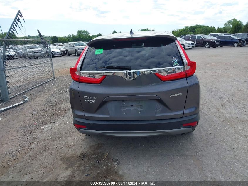 2019 Honda Cr-V Ex-L VIN: JHLRW2H87KX013093 Lot: 39590700