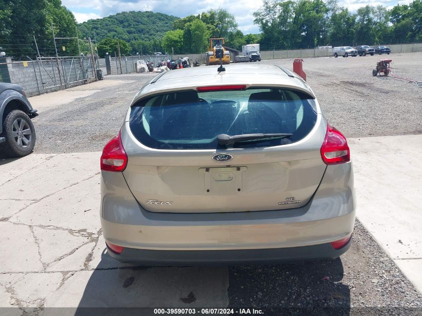 2015 Ford Focus Se VIN: 1FADP3K2XFL242577 Lot: 39590703