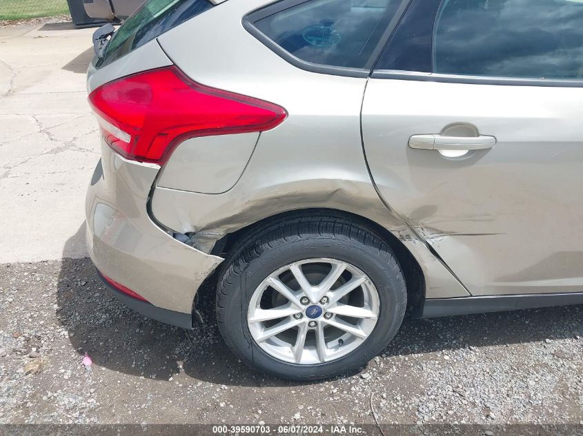 2015 Ford Focus Se VIN: 1FADP3K2XFL242577 Lot: 39590703
