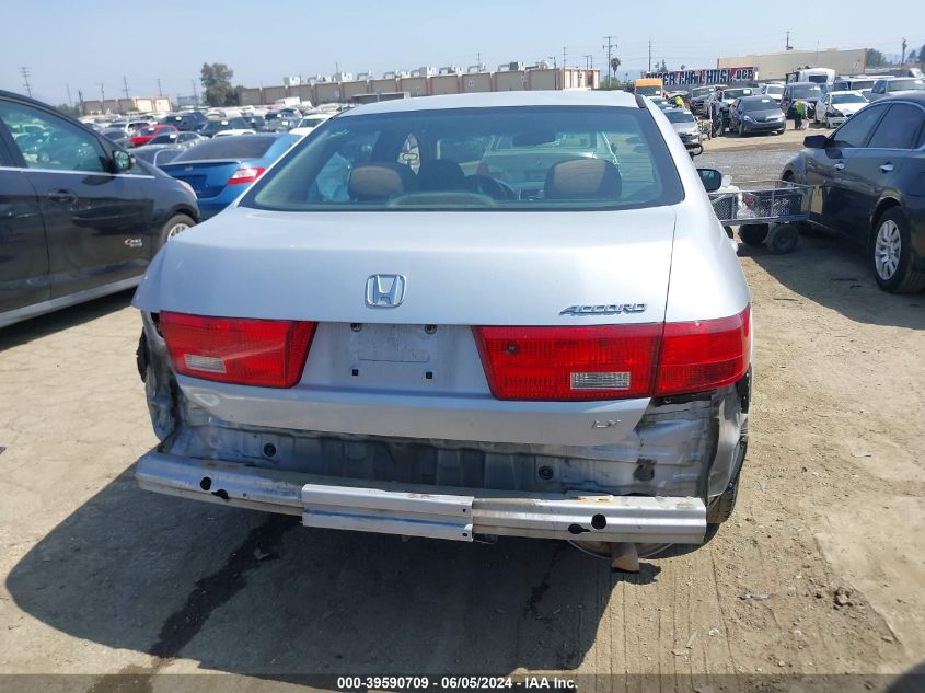 2005 Honda Accord 2.4 Lx VIN: 1HGCM56485A177858 Lot: 39590709
