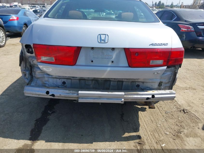 2005 Honda Accord 2.4 Lx VIN: 1HGCM56485A177858 Lot: 39590709