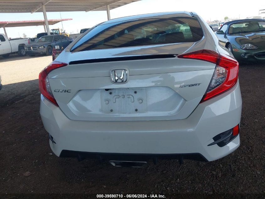 2020 Honda Civic Sport VIN: 19XFC2F82LE004136 Lot: 39590710