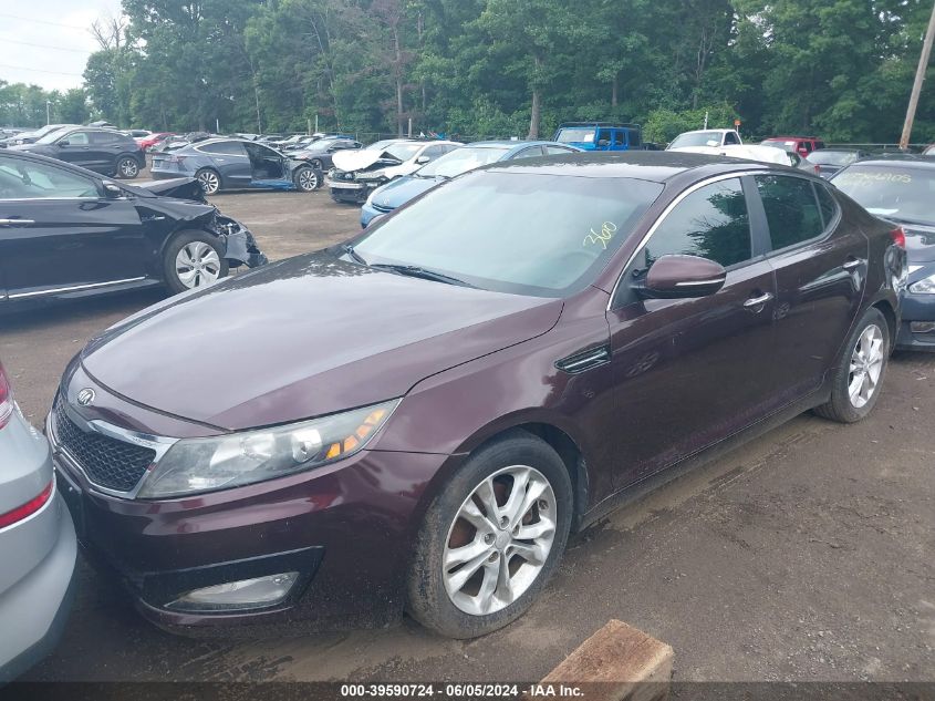 2013 Kia Optima Lx VIN: 5XXGM4A71DG183340 Lot: 39590724