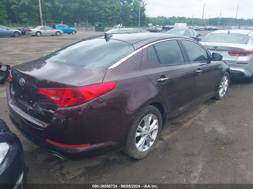 2013 Kia Optima Lx VIN: 5XXGM4A71DG183340 Lot: 39590724