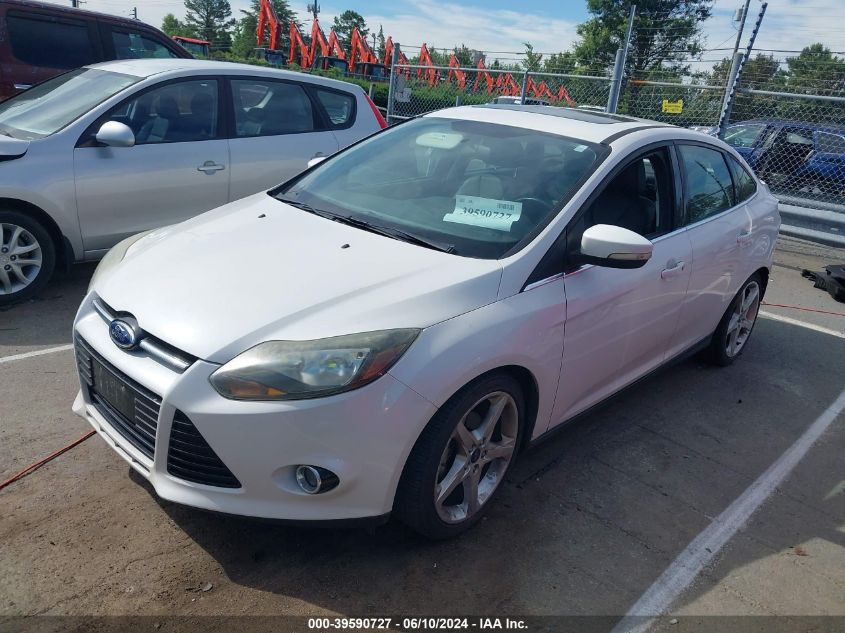 2014 Ford Focus Titanium VIN: 1FADP3J26EL139284 Lot: 39590727