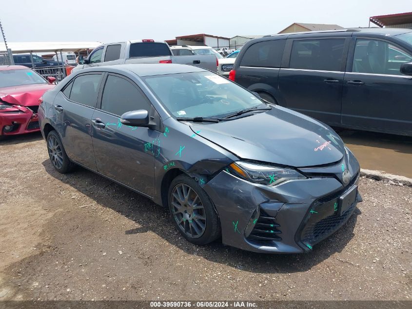 2017 Toyota Corolla Se VIN: 5YFBURHE9HP633566 Lot: 39590736