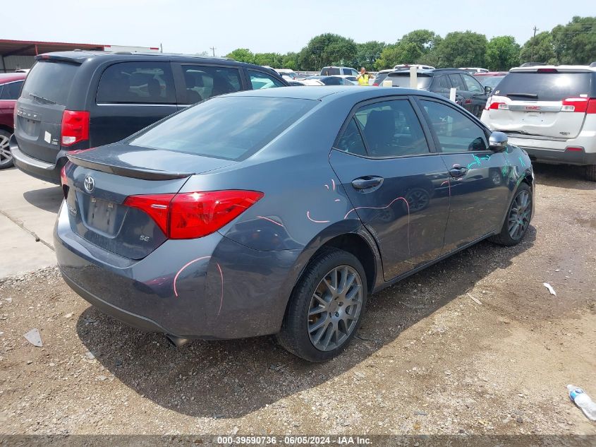 2017 Toyota Corolla Se VIN: 5YFBURHE9HP633566 Lot: 39590736