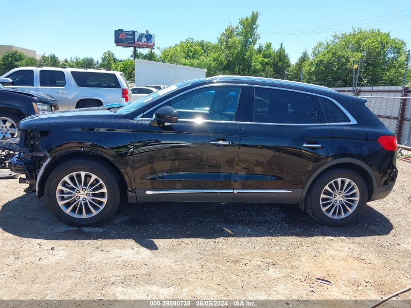 2017 Lincoln Mkx Select VIN: 2LMPJ6KR7HBL18489 Lot: 39590738